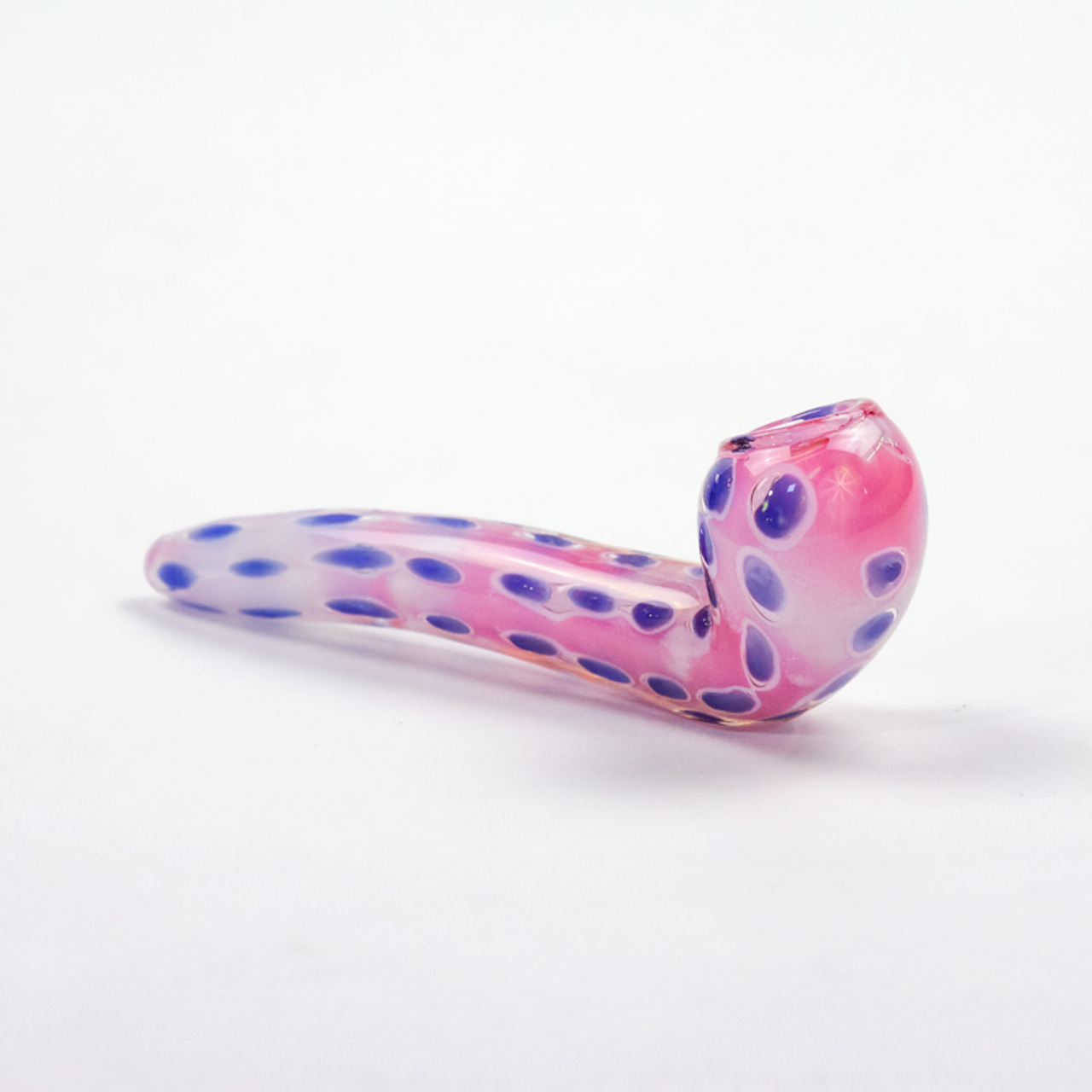 Photograph of product: 7" Bubble Trap Wizard Pipe | Comic Sherbert Color