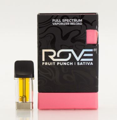Photograph of product: Fruit Punch Live Resin Diamonds Vape Reload