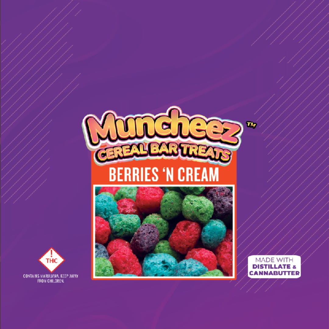 Photograph of product: KAVIAR - 250mg MUNCHEEZ - BERRIES N CREAM
