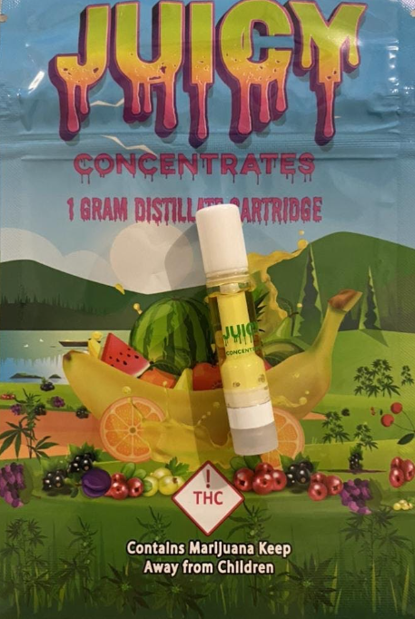 Photograph of product: Juicy - Vape - Oui'd - Brand New Cherry Kool