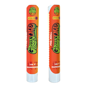 Photograph of product: 24K x Mandarin Preroll 1g