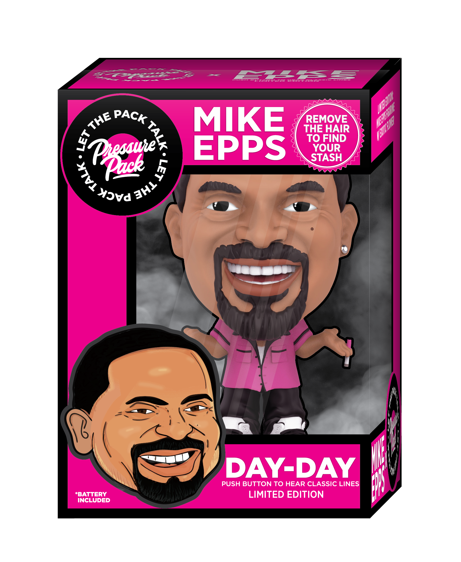 Photograph of product: Pressure Pack X Mike Epps 3.5g Pre Pack - Day Day