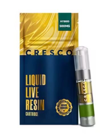 Photograph of product: Banana Mints I 0.5g Live Resin Cart