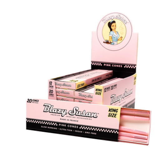 Photograph of product: BLAZY SUSAN - PINK CONES 1 1/4 20pk