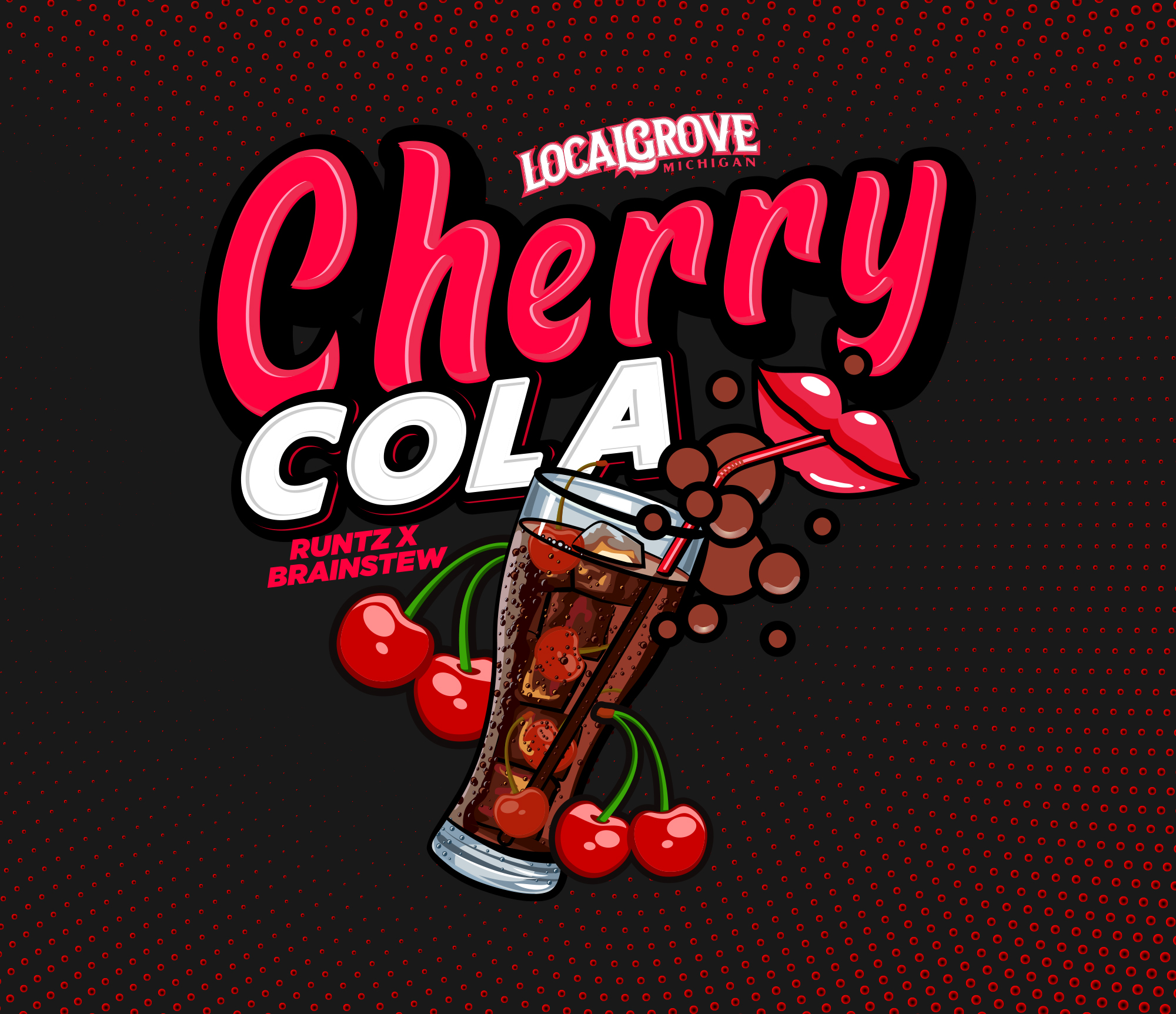 Photograph of product: DELI - LOCAL GROVE Cherry Cola - 28g