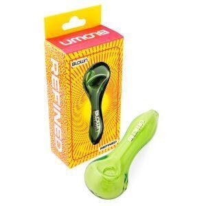 Photograph of product: Hand Pipe - 3" Blown Refined pipe - Green