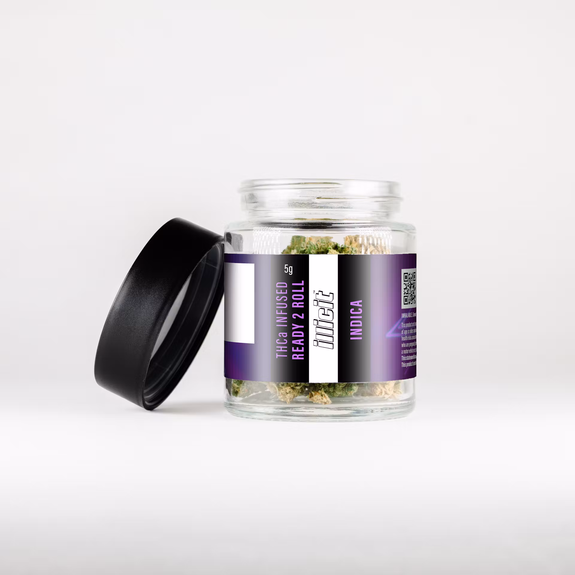 Photograph of product: Illicit | Diamond Infused Ready 2 Roll | Oui'd | 5g