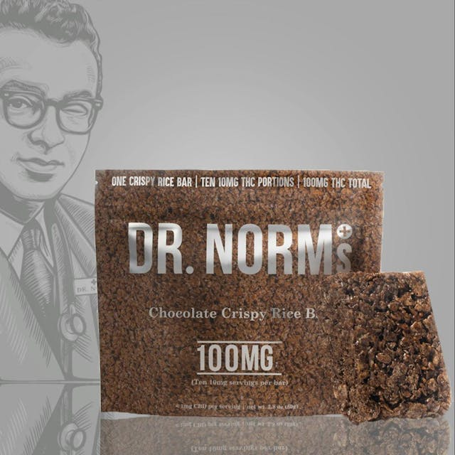 Photograph of product: Chocolate | 100mg Crispy Rice Bar