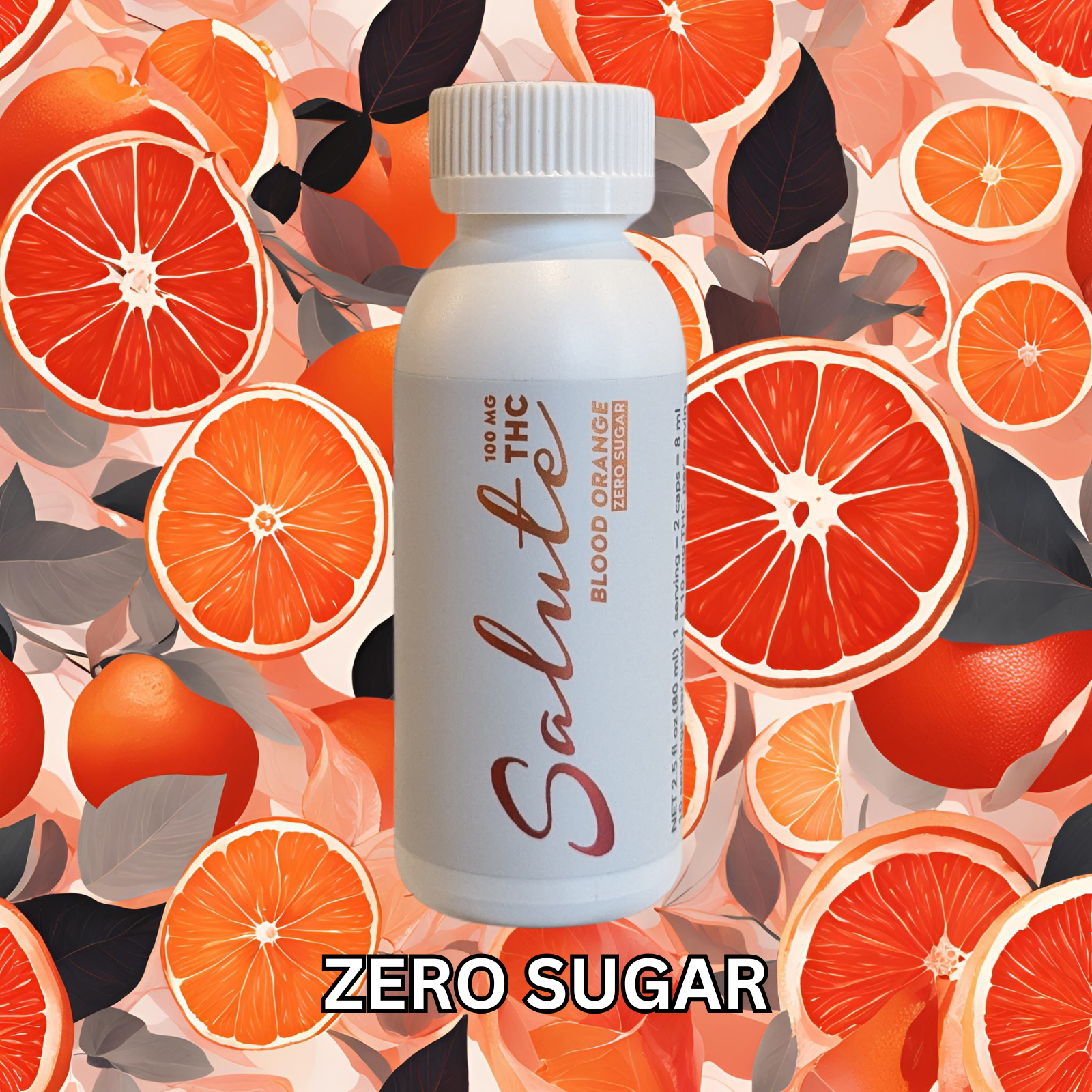 Photograph of product: Blood Orange Zero Sugar Salute Shot
