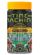 Photograph of product: Time Machine | Strawberry Cough Prerolls | 14g
