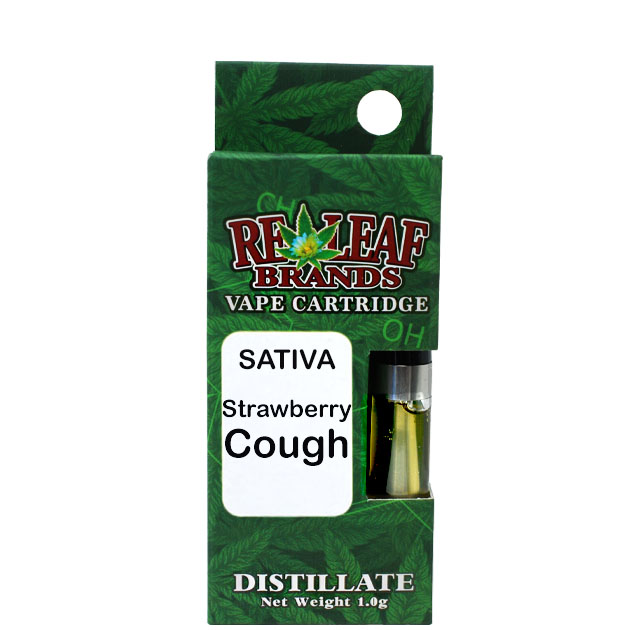 Photograph of product: Distillate Cart 1ml | Strawberry Cough