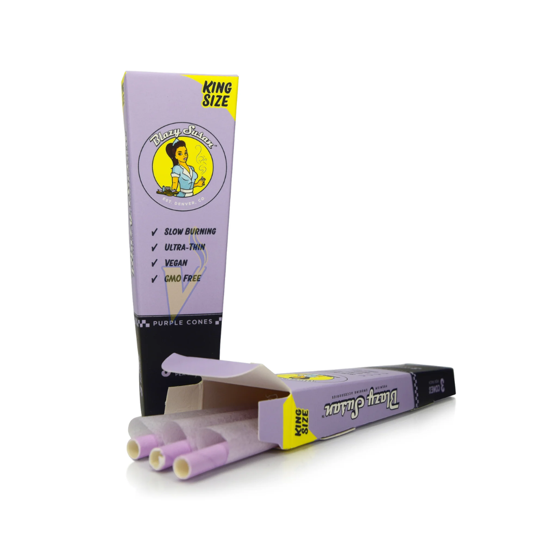 Photograph of product: Blazy Susan -  Purple 1 1/4 6 pk Cones
