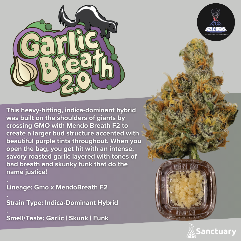 Photograph of product: Garlic Breath | Crumble | 1g | By Volcanna