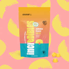 Photograph of product: Incredibles - Summer Peach - 100mg Fast -Acting Gummies