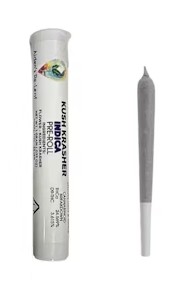 Photograph of product: AIDEN'S RELIEF KUSH KRASHER PREROLL Oui'd 1G
