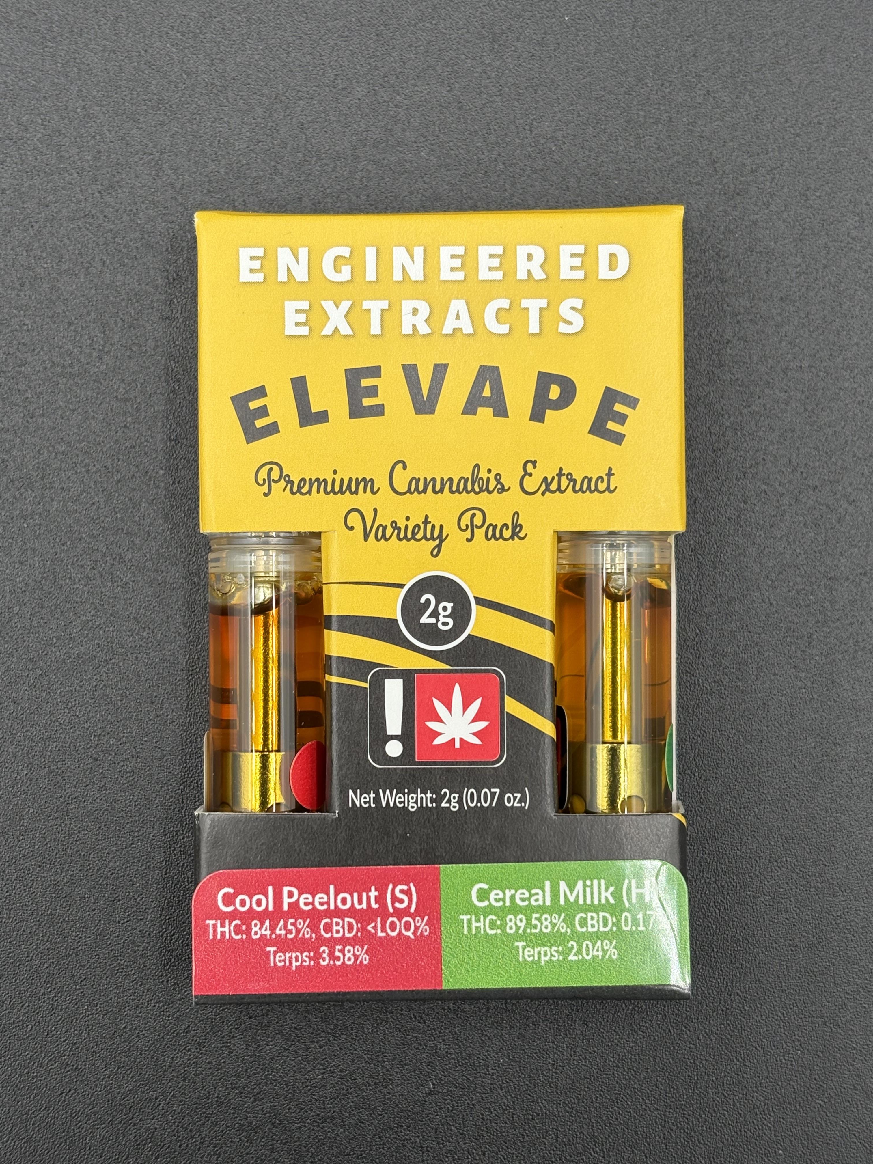 Photograph of product: Cool Peelout/ Cereal Milk Variety Cartridge Pack (Engineered Extracts) (Copy)