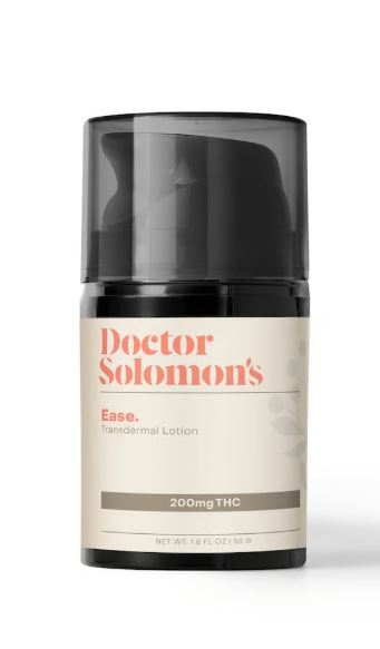 Photograph of product: Dr. Solomon's Ease Lotion TH-oui 200mg