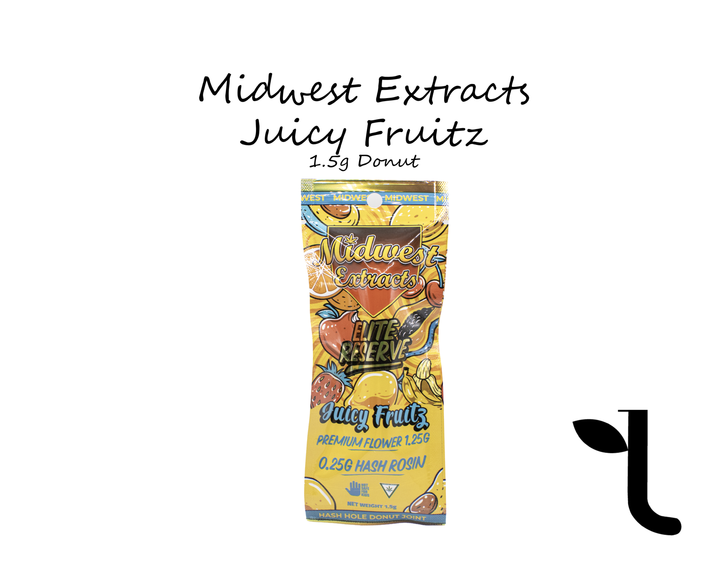 Photograph of product: Juicy Fruitz I Rosin Donut