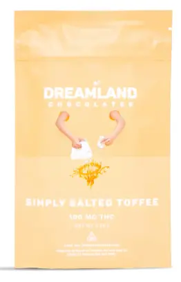 Photograph of product: SIMPLY SALTED TOFFEE BAR