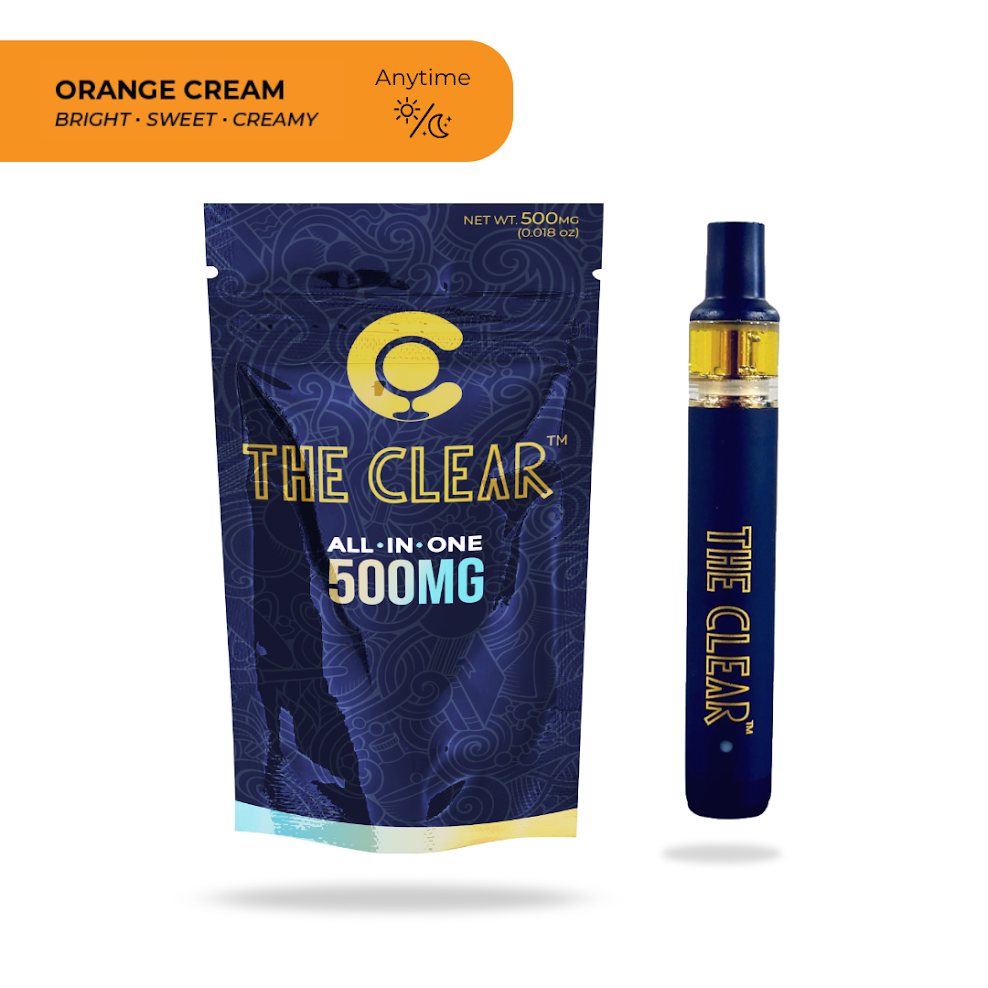 Photograph of product: 0.5g Disposable Vape | Orange Cream