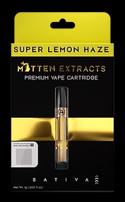 Photograph of product: Super Lemon Haze 1g Cartridge