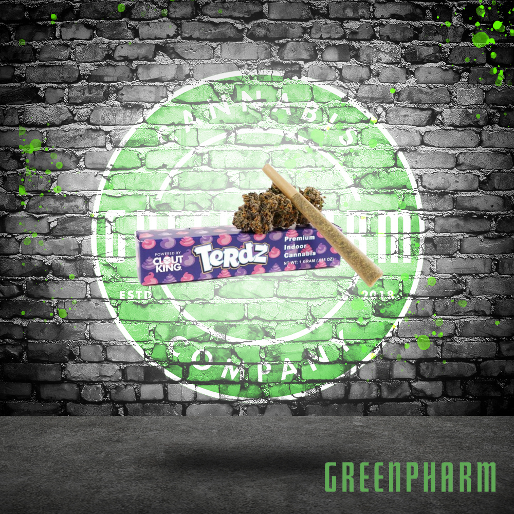 Photograph of product: Clout King Terdz Pre-Roll