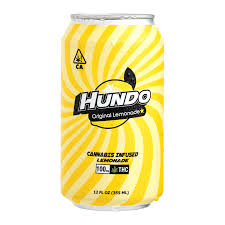 Photograph of product: Hundo Lemonade 100mg Beverage