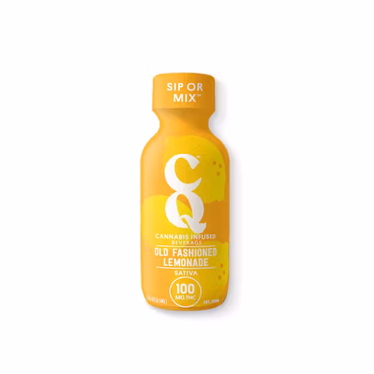 Photograph of product: CQ Drink Enhancer Syrup 100MG Beverage Old Fashioned Lemonade