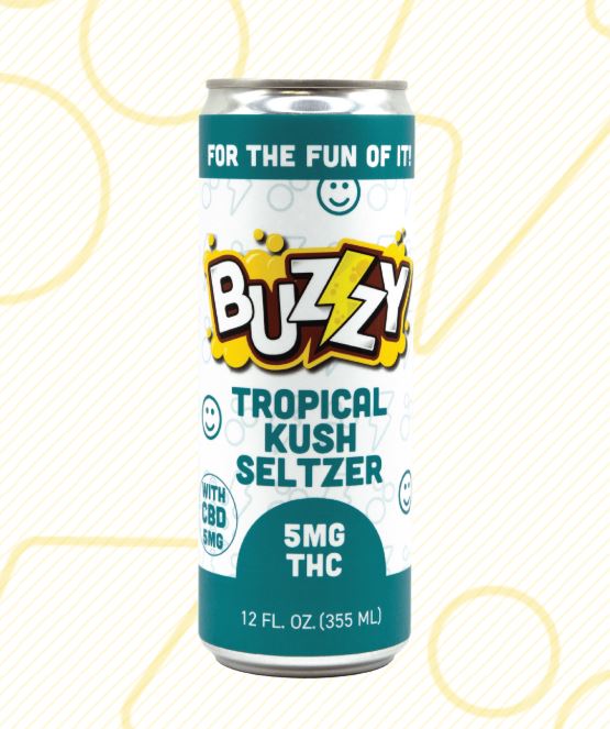 Photograph of product: Tropical Kush CBD:TH-oui Seltzer
