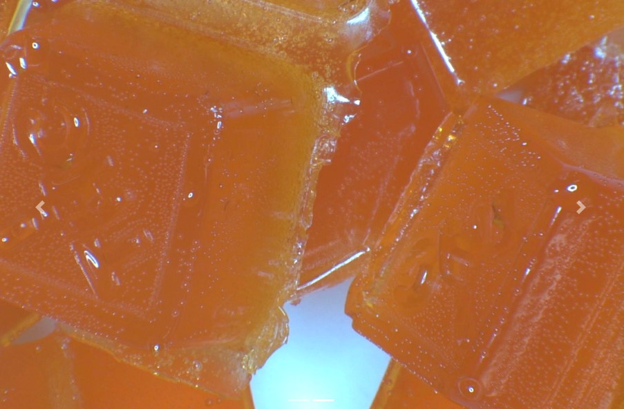 Photograph of product: Mango Orange - Gummies - 100 mg - Hybrid