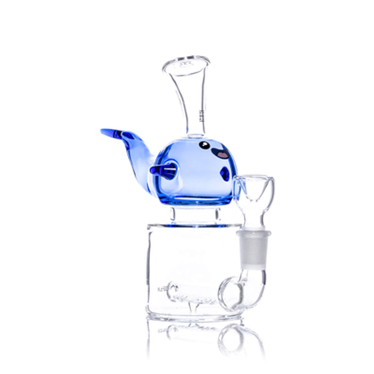 Photograph of product: Hemper - 6.5" Blue Whale Bong with Bowl