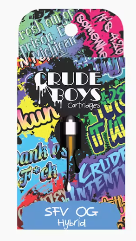 Photograph of product: Crude Boys - SFV OG (H) - Vape