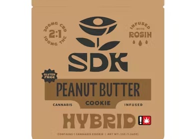 Photograph of product: Cookie | Peanut Butter 2:1 CBD:TH-oui