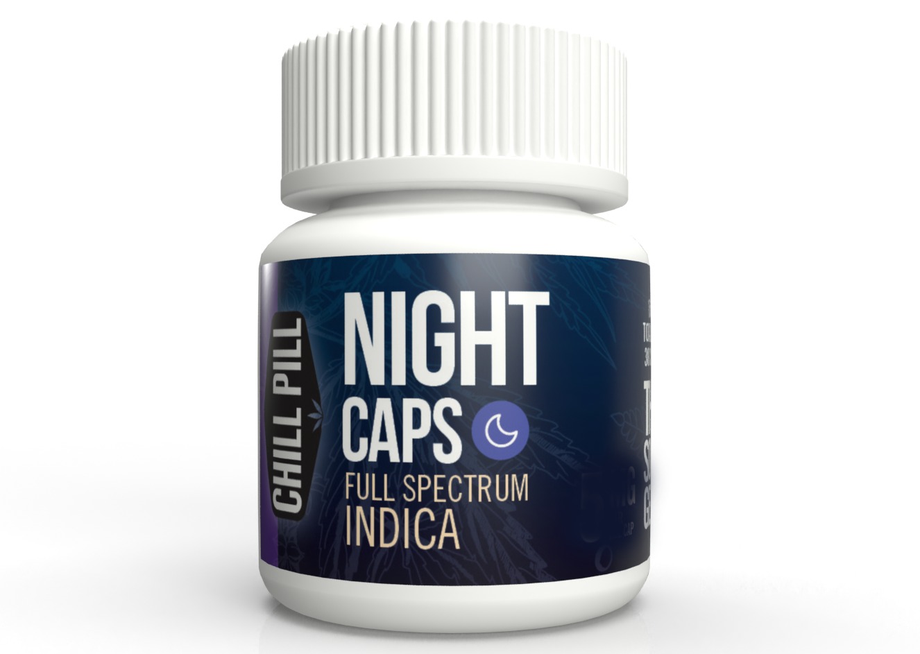Photograph of Product: Chill Pills | Night Caps | 100mg (5mg x 20)