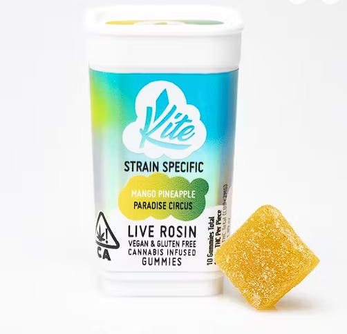 Photograph of product: Sour Pack-Team Cream 10PK 10MG Gummies - 