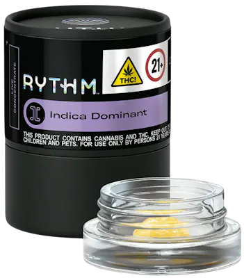 Photograph of product: Rythm - Kosher Kush Live Concentrate