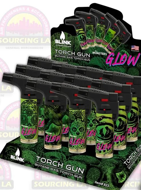 Photograph of product: Blink 4- Inch Monster Glow Torch Lighter