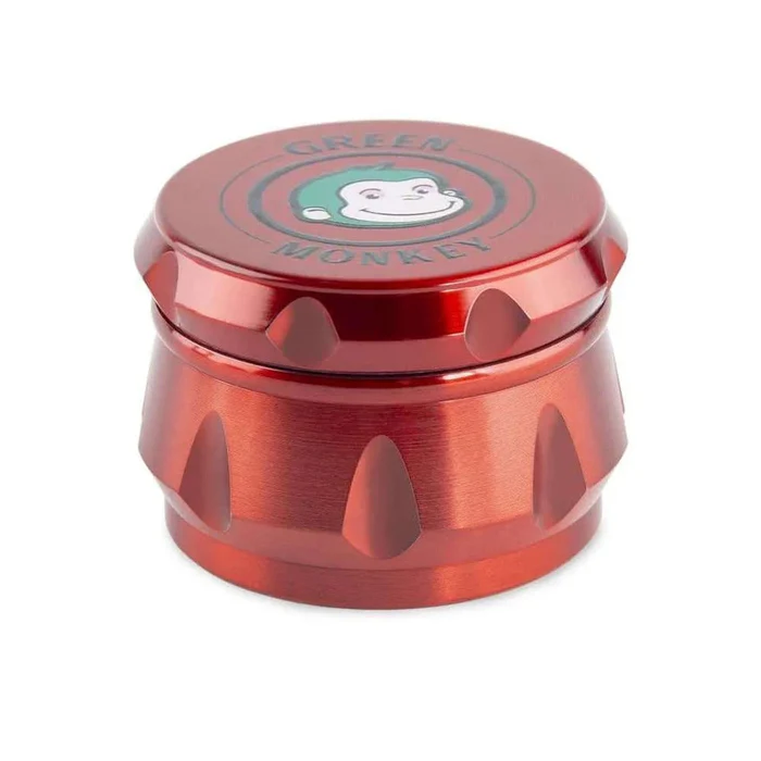 Photograph of product: Green Monkey Baboon Crown Grinder- Red