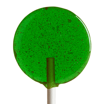 Photograph of product: MEDICAL CARD REQUIRED** Sugar Free Apple Sucker 3:1 / TH-oui:CBD
