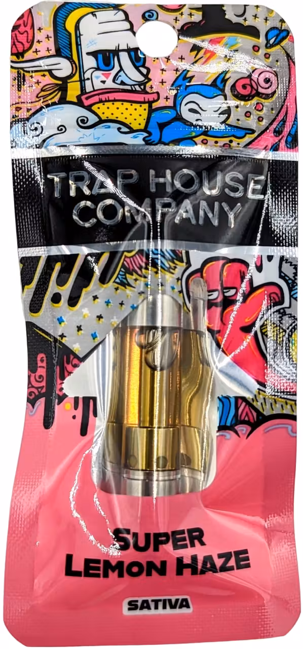 Photograph of product: Trap House Company - Vape Cart - Super Lemon Haze