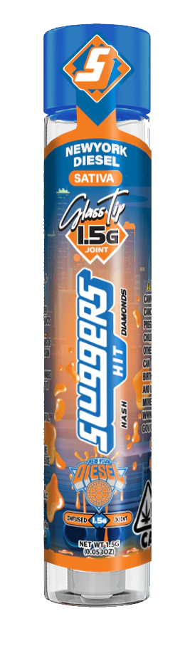 Photograph of product: Sluggers -New York Diesel 1.5g Infused Preroll Oui'd