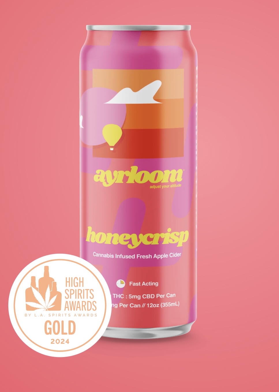 Photograph of Product: Ayrloom AU- Beverage 12oz - 2:1 - Honeycrisp