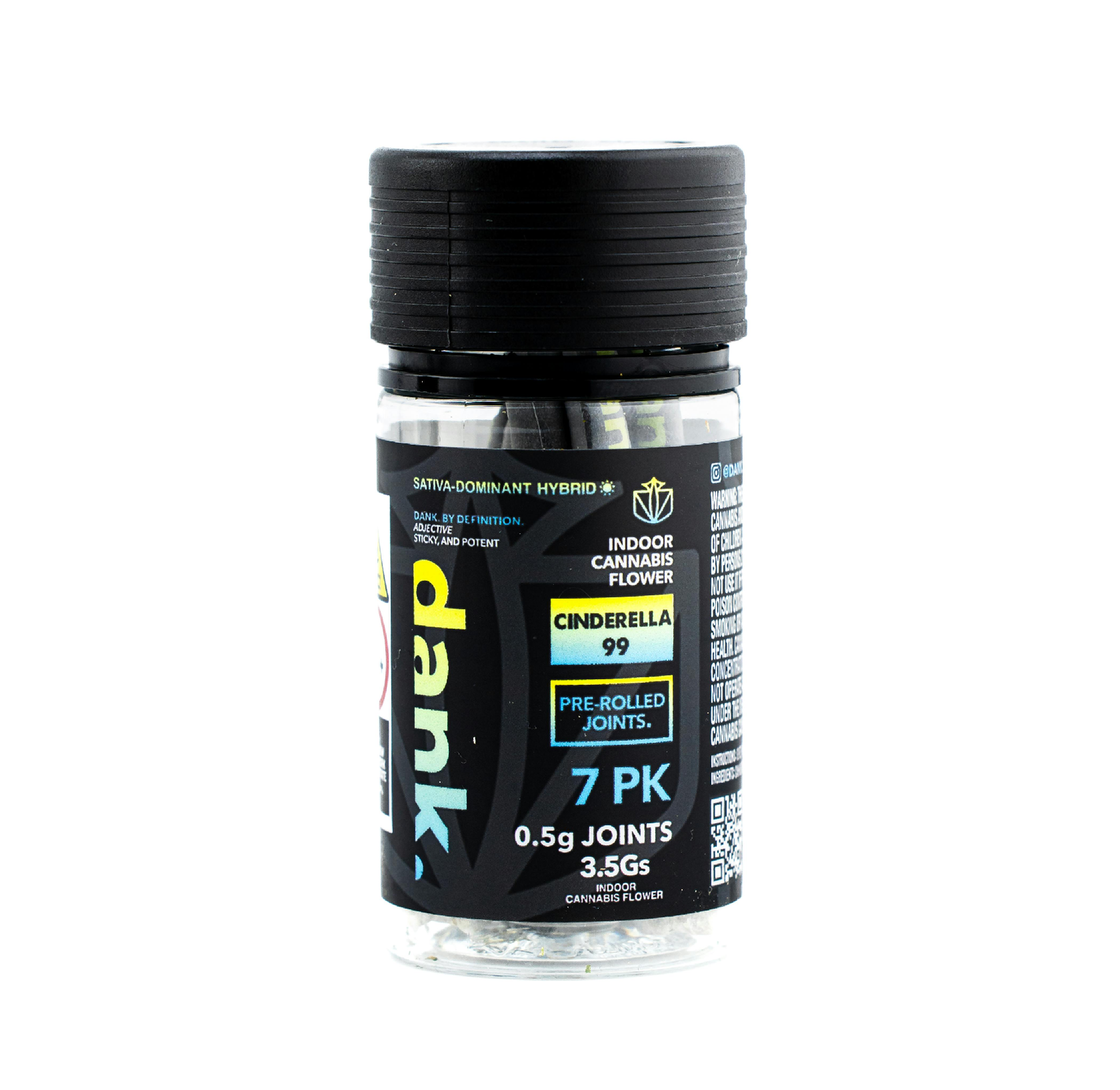 Photograph of product: Dank | Cinderella 99 | Indoor Flower Pre-Rolls 7x0.5g