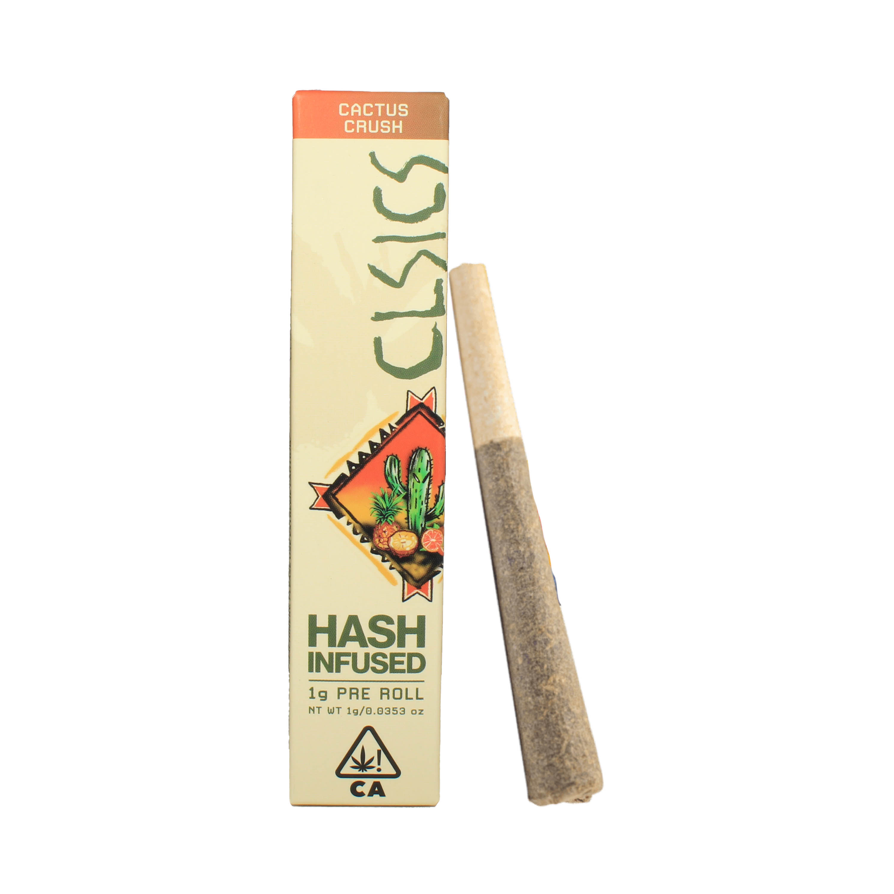 Photograph of product: CLSICS | Cactus Crush Rosin Infused Pre-Roll | 1.3g