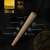 Photograph of product: Raw Black Classic Pre-rolled 1 1/4 Cone 6pk
