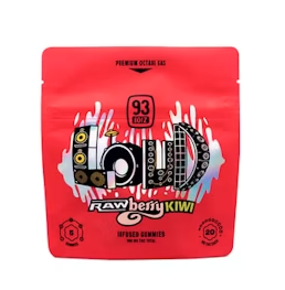 Photograph of product: Gummy LOUD Rawberry Kiwi [5pk] | 100mg