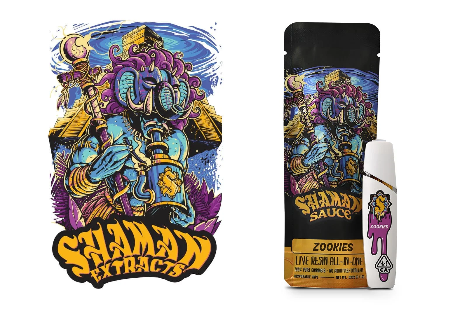 Photograph of product: Shaman - White Romulan (S) - AIO Vape