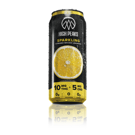 Photograph of product: Sparkling Lemonade 10mg Beverage