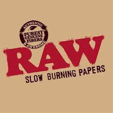 Photograph of product: Raw - 1 1/4 Black Rolling Papers