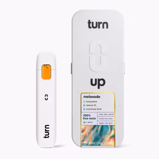Photograph of product: Turn | Melonade | Live Resin | 1g AIO